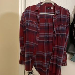 Urban Outfitters BDG Oversized Plaid Shirt (Size XS)